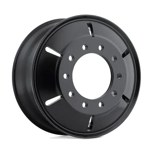 Atx Ao40322510903 Gloss Black Machined 22.5X8.25 Inch Wheel – 10X11.25 Bolt Circle, 144Mm Center Bore 1