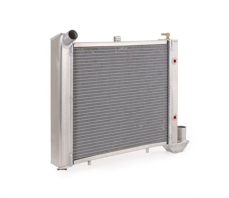 Be Cool Radiator – Factory-Fit Polished Aluminum Unit For 1963–1972 Corvette W/ Automatic Transmission 1