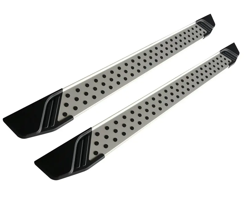 Black Horse Off Road Vo-Ty18 Vortex Running Boards – Textured Black, Heavy-Duty Steel Construction 1