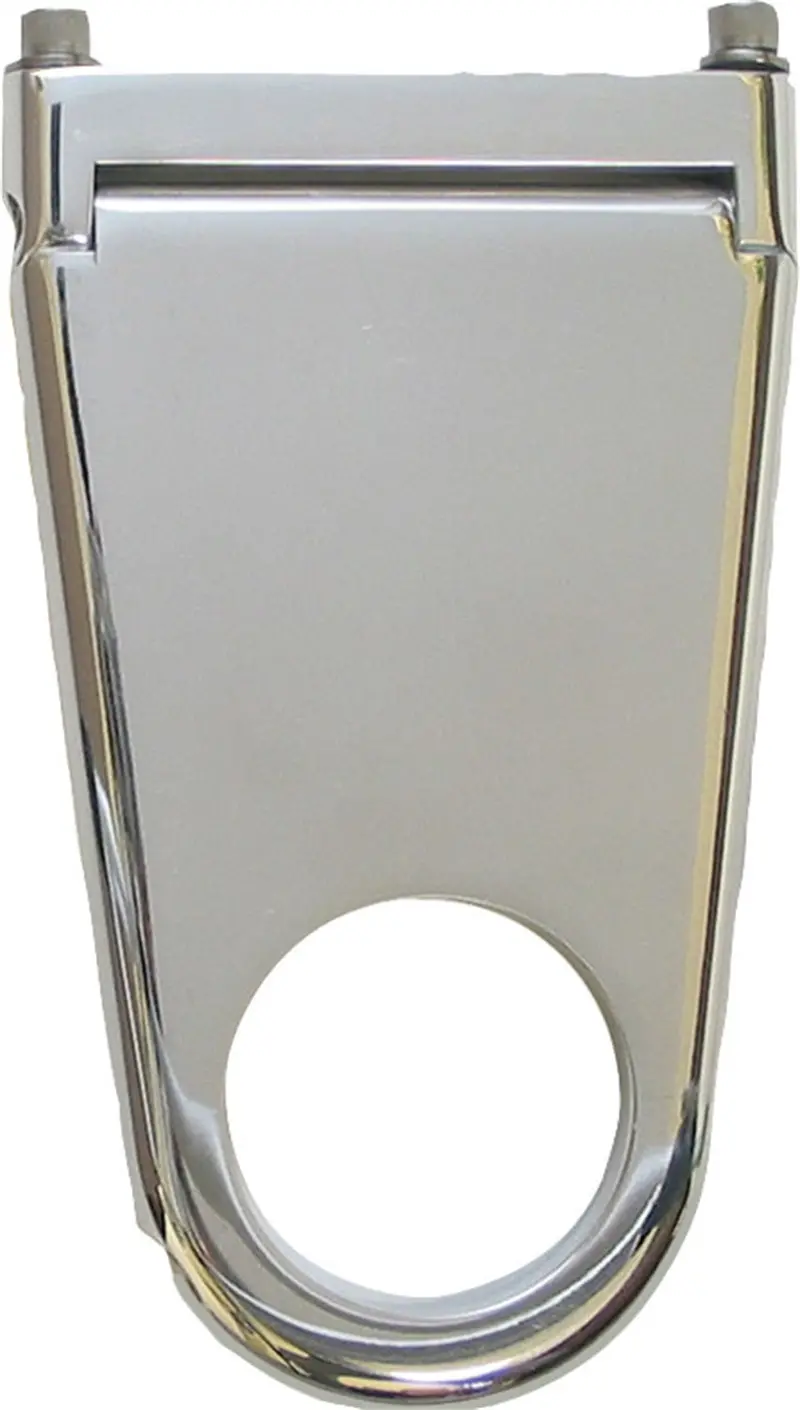 Borgeson Column Drop Kit – 1-3/4In Shaft, 7In Drop, Polished Aluminum, Blank Style 1