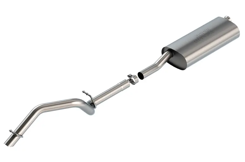 Borla 140829 S-Type Cat-Back Exhaust System — Stainless Steel, Aggressive Tone, Bolt-On Fitment 1