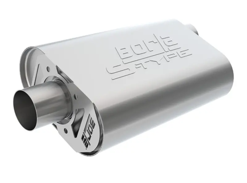 Borla 400849 S-Type Crate Muffler For Small-Block Chevy V8S (283, 327, 350) 1