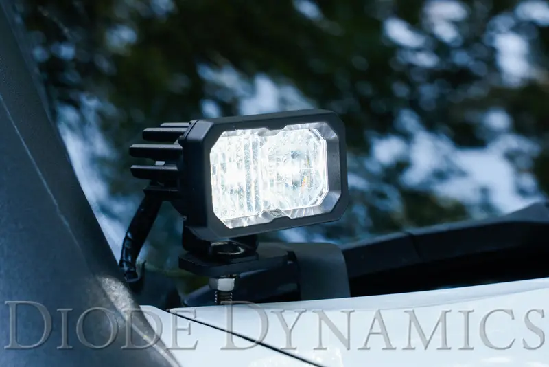 Diode Dynamics Stage Series 2" Pro White Led Driving Pod Kit – Abl Pair 1