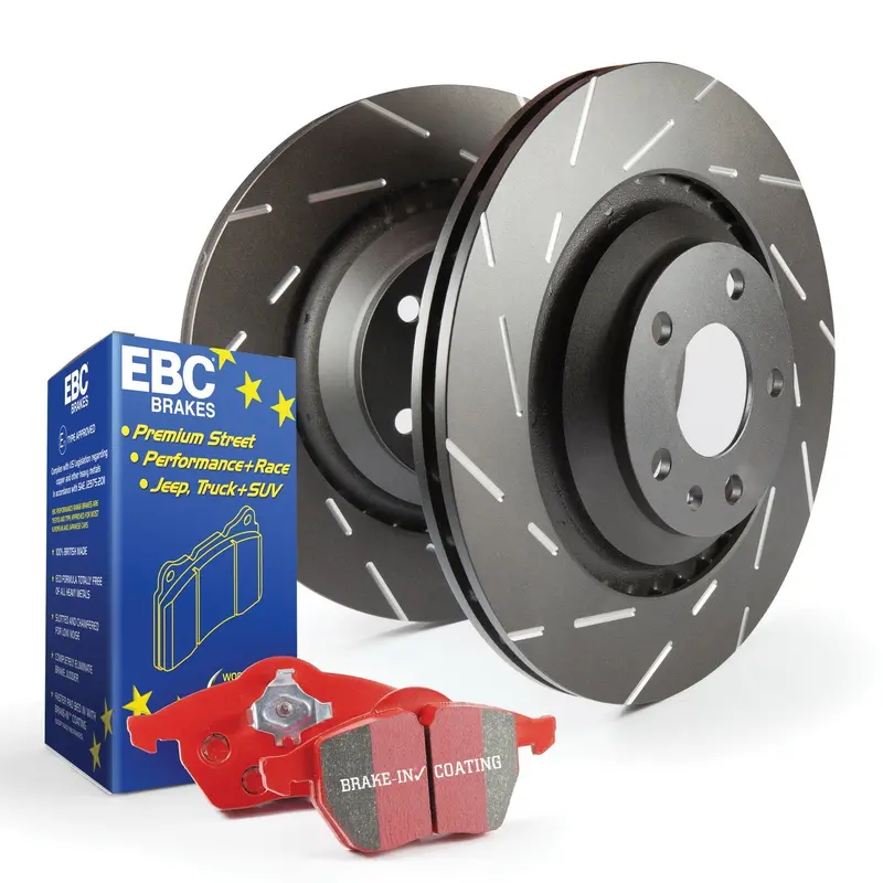 Ebc S4 Redstuff Performance Brake Kit – Front & Rear With Usr Slotted Rotors (S4Kr1032) 1