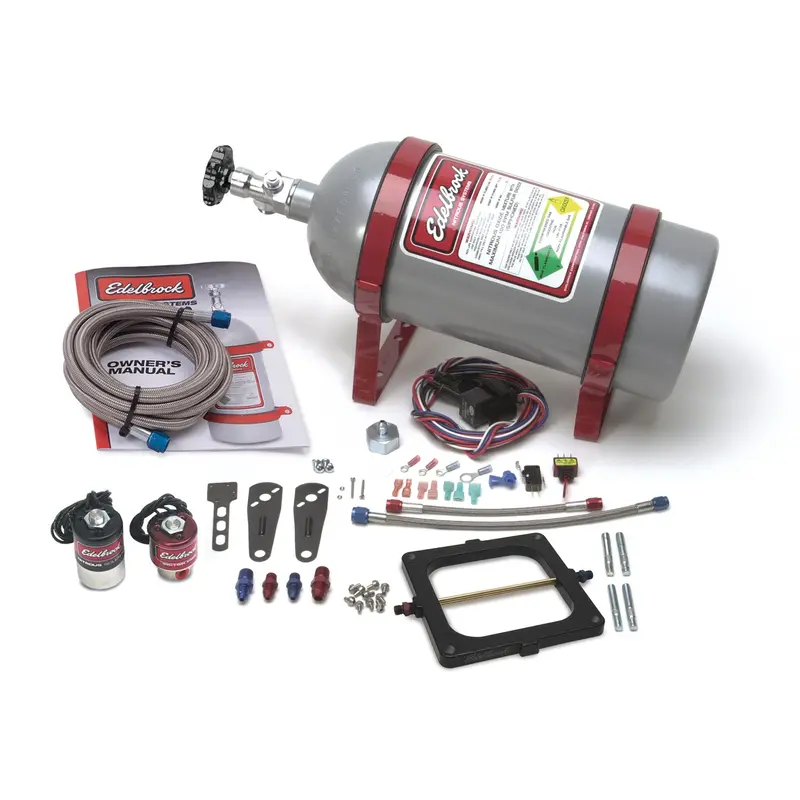 Edelbrock 70081 Nitrous Oxide Injection System – Complete Performance Kit 1