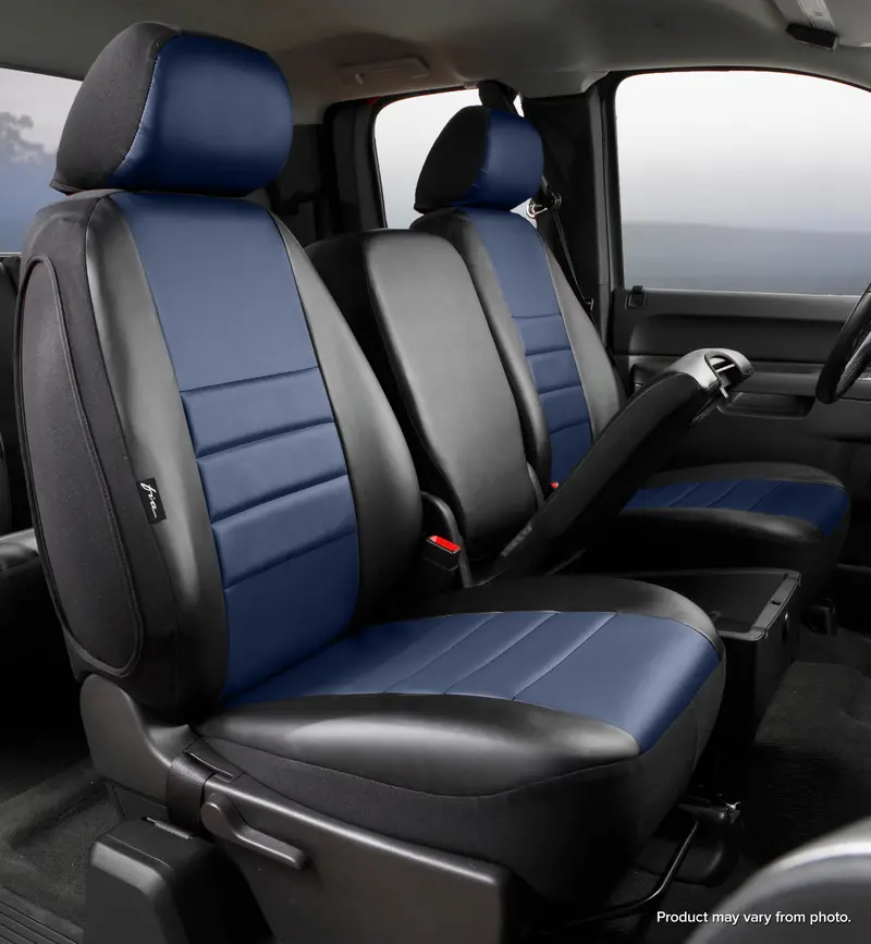 Fia Sl69-38 Blue Leatherlite Custom-Fit Seat Covers 1