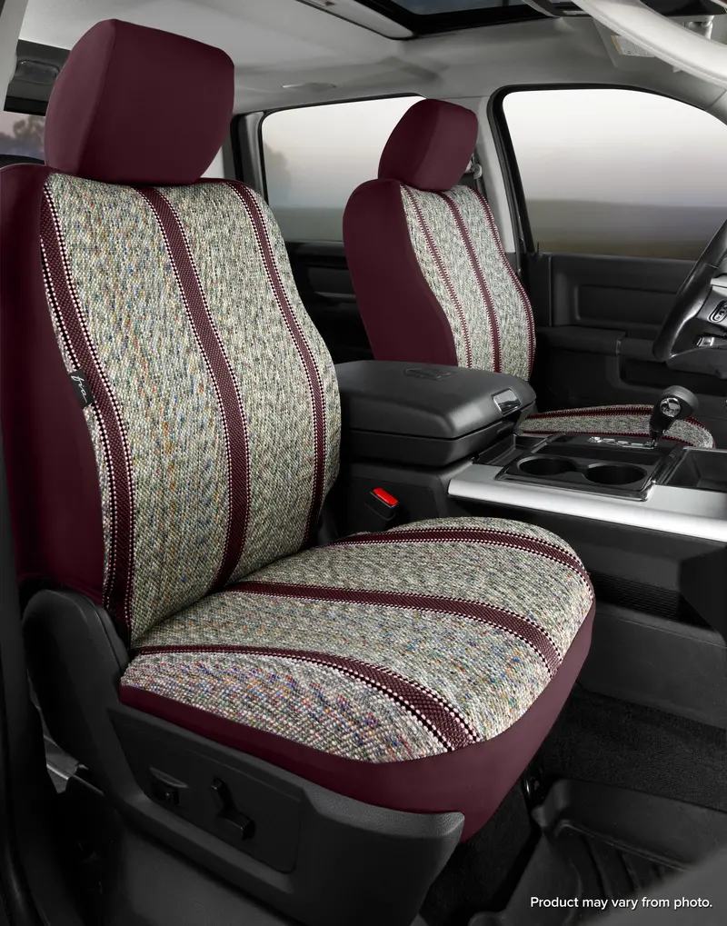 Fia Tr49-71 Wine-Colored Custom Seat Covers For Jeep Wrangler 1