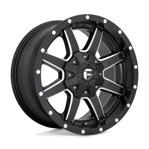 Fuel D538 20X8.25 Matte Black Off-Road Wheel With Machined Lip – 8X210 Bolt Pattern, -246Mm Offset 1