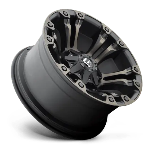 Fuel D569 17X9 Inch Matte Black Off-Road Wheel – 6X135Mm, -12Mm Offset 1
