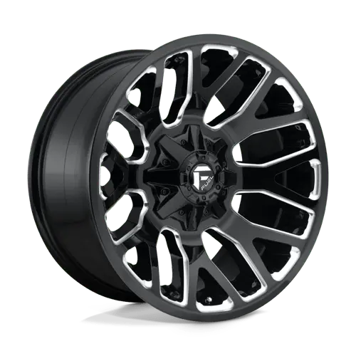 Fuel D623 20X9 Inch Off-Road Wheel – 5X5.5 / 5X150 Dual Bolt Circle, Gloss Black With Machined Lip 1