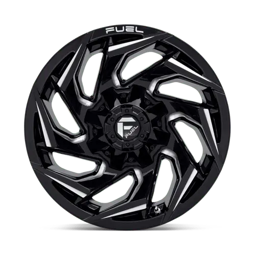 Fuel D753 20X9-Inch Wheel – 6X135/5.5 Bolt Pattern, Gloss Black With Machined Lip 1