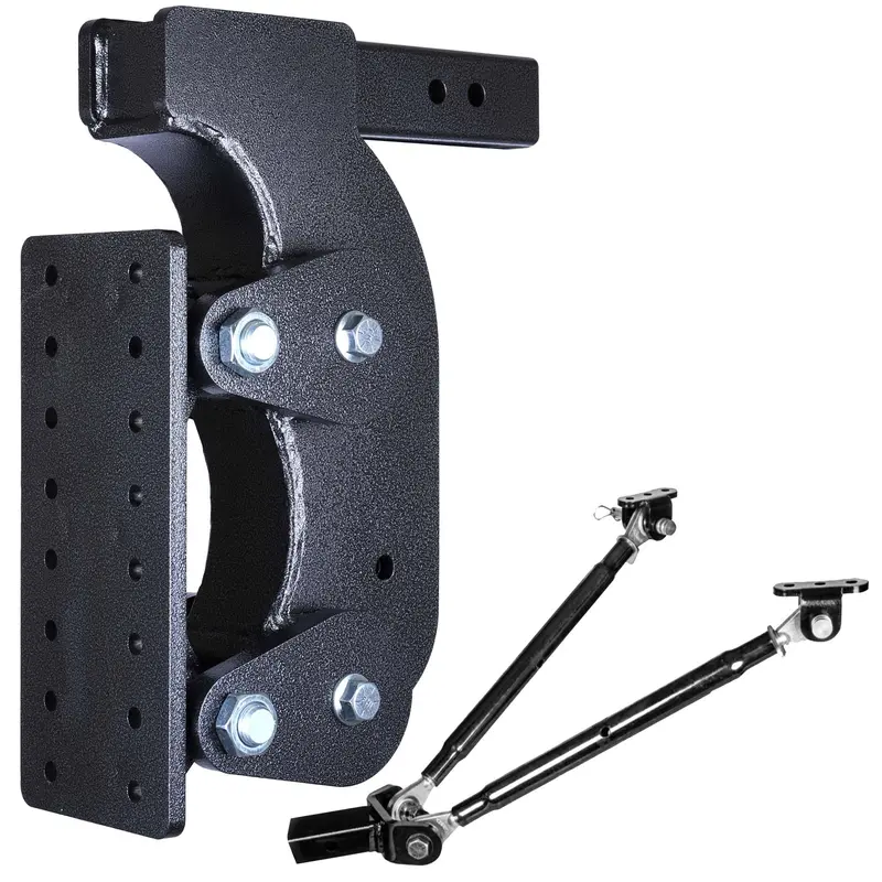 Gen-Y Hitch Gh-1501 Boss Torsion-Flex Pintle Mount – 2.5" Shank, 15" Drop, 21,000 Lb Capacity 1