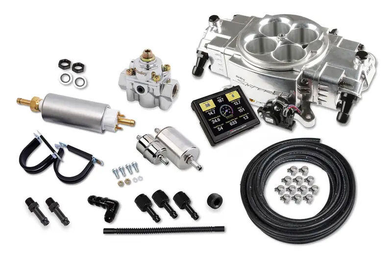 Holley Efi 550-870K Sniper Stealth Master Kit – 4150-Style Throttle Body Ecu System 1