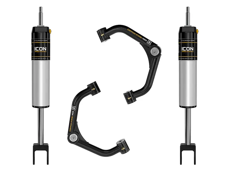 Icon Vehicle Dynamics 78732T Adjustable 0–2" Lift Shock System With Tubular Upper Control Arms For 2020+ Gm Heavy-Duty Trucks 1