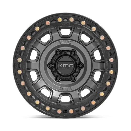 Kmc Km236 Anthracite Off-Road Wheel – 17X9 Inches, 5X5 Bolt Pattern, -15Mm Offset (Km23679050415N) 1
