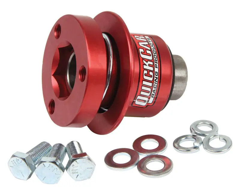 Quickcar 68-012 Steering Disconnect – 360-Degree Hex Aluminum Design 1