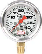Quickcar Racing 56-0042 Glo Head Only – Adjustable 0–40 Psi Pressure Gauge 1
