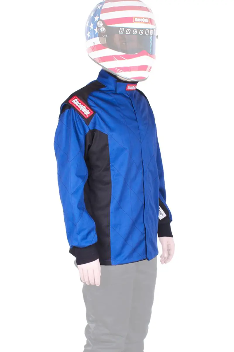 Racequip 131927 Chevron Blue Racing Jacket – Xx-Large, Sfi-1 Certified 1