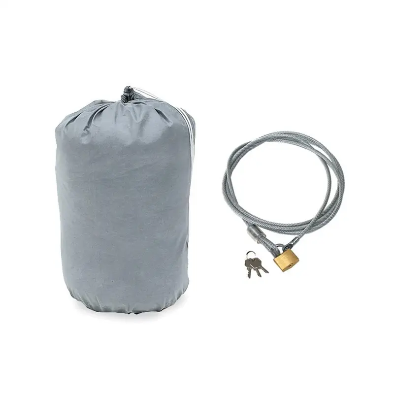 Rampage 1500 Premium 4-Layer Custom Vehicle Cover – Gray W/ Lock, Cable & Storage Bag 1