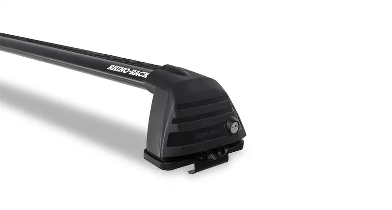 Rhino-Rack Rv0049B Vortex Roc25 Low-Profile Flush Roof Rack – Dual-Bar, Black Finish 1