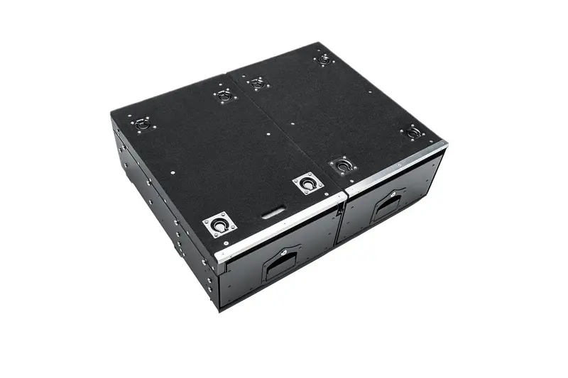 Rugged Ridge Cargo Storage Drawers – Heavy-Duty Black Drawer System For Vehicle Interiors 1