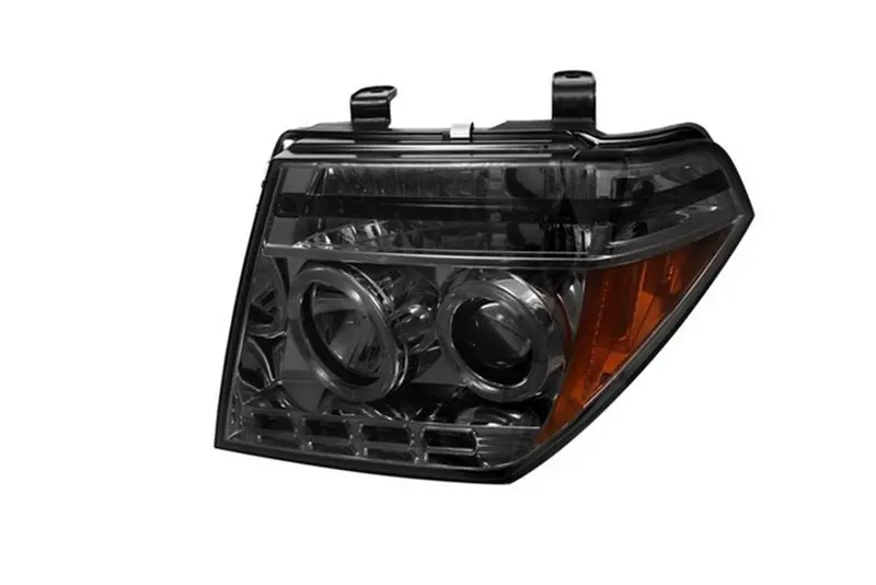 Spyder Auto Halo Led Projector Headlights – Smoke Lens, Includes Bulbs, Pair 1