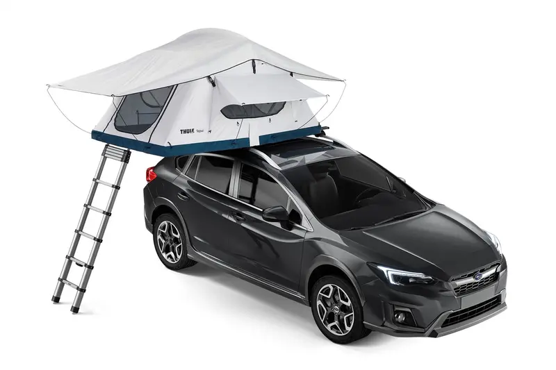 Thule Tepui Low-Pro 3 Rooftop Tent – Light Gray, Compact Design 1